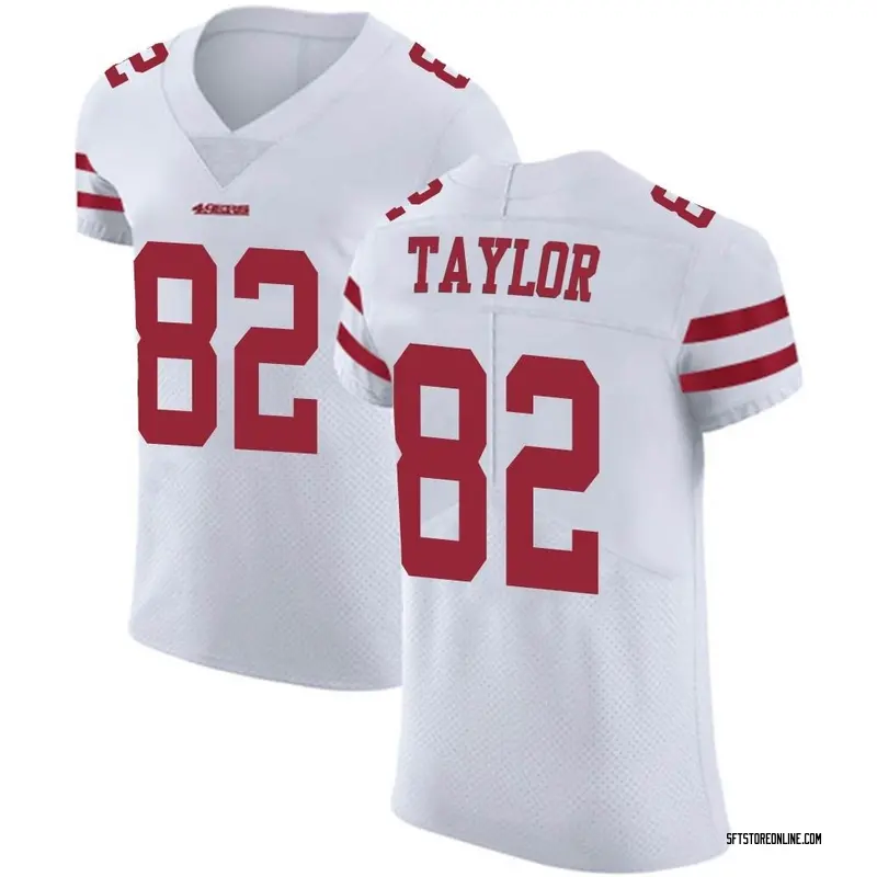 John Taylor Signed 49ers Career Highlight Stat Jersey Inscribed 3x S.B.  Champs (JSA COA)