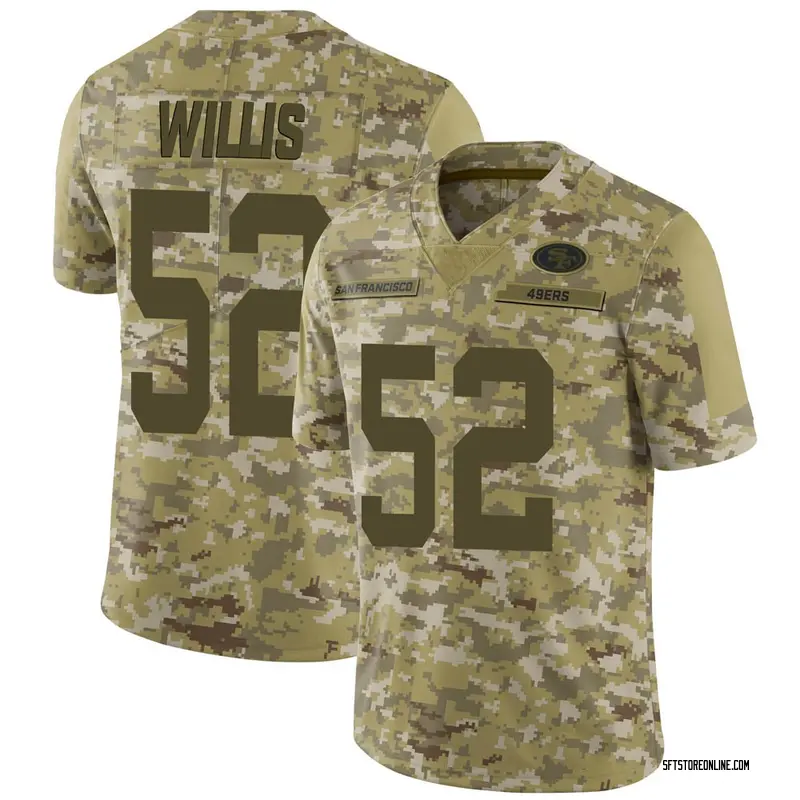 49ers willis jersey