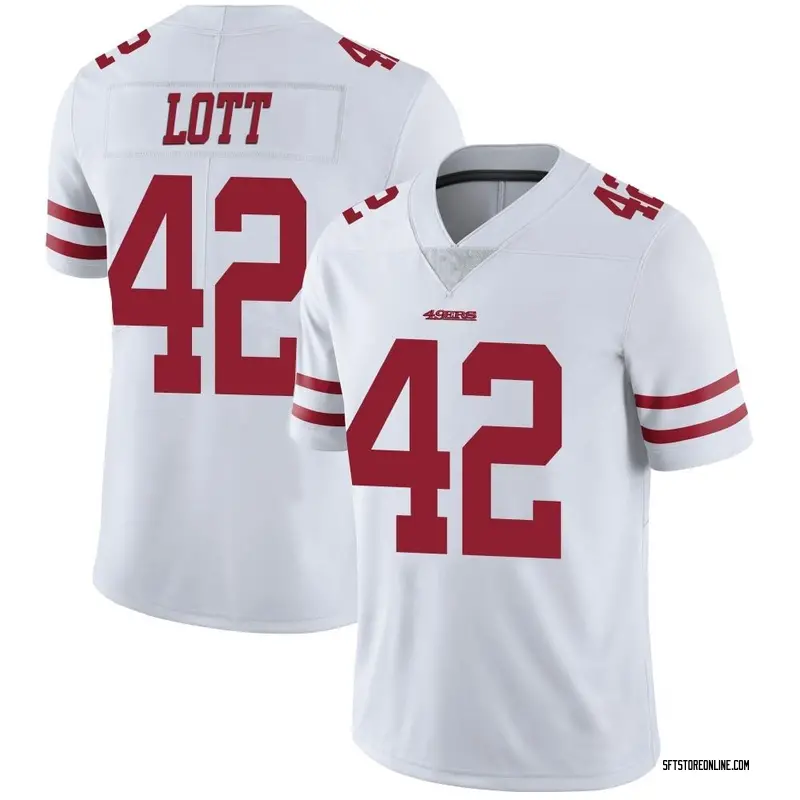 Men's San Francisco 49ers Ronnie Lott Mitchell & Ness White Legacy