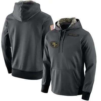 salute to service hoodie 49ers