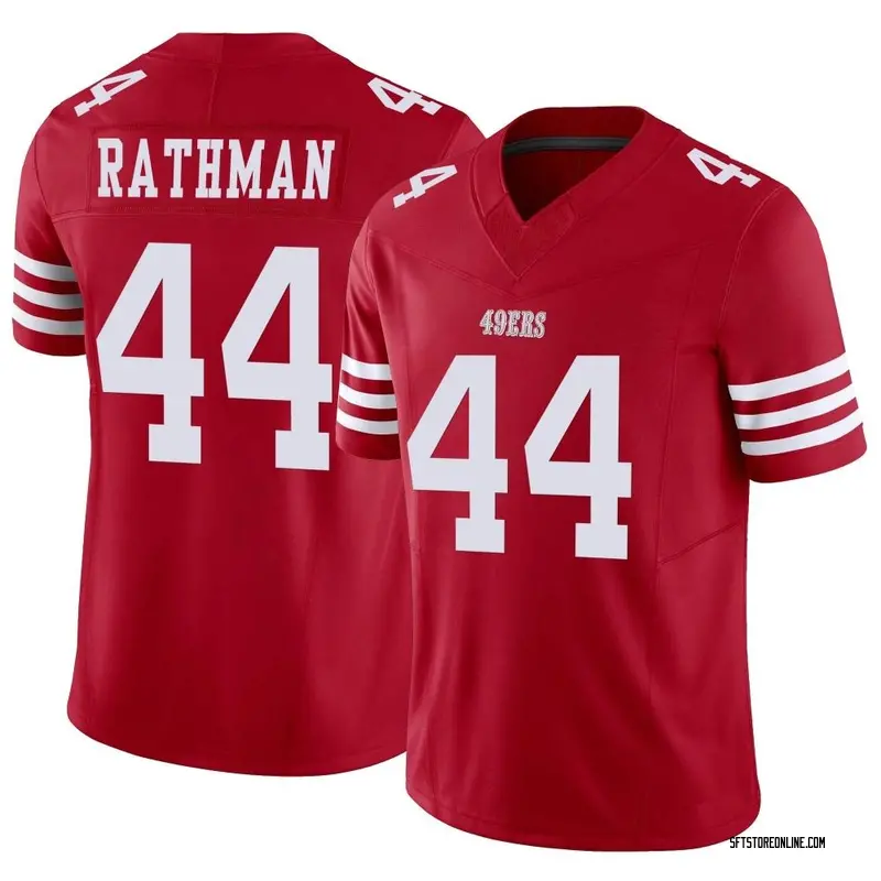 Tom Rathman Men's San Francisco 49ers Nike Color Rush Jersey