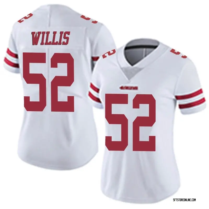Women's Patrick Willis San Francisco 49ers Vapor Untouchable Jersey ...